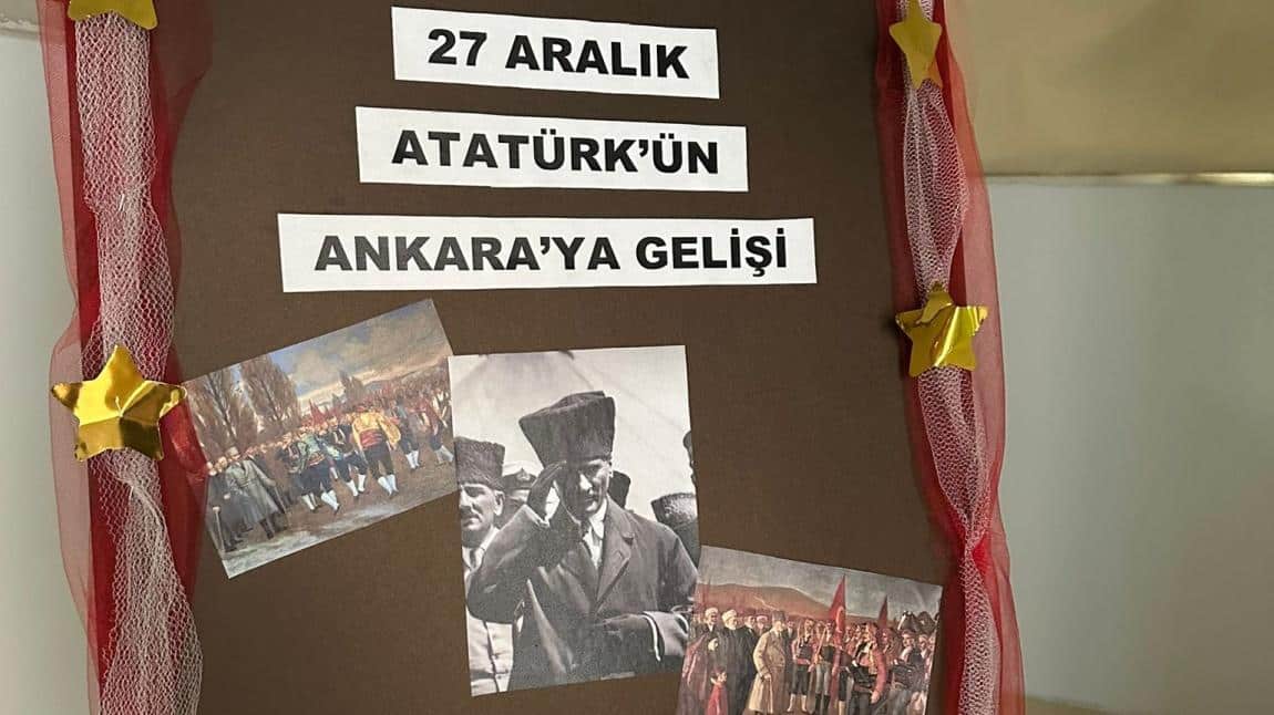27 Aralık Atatürk'ün Ankara'ya Gelişi 